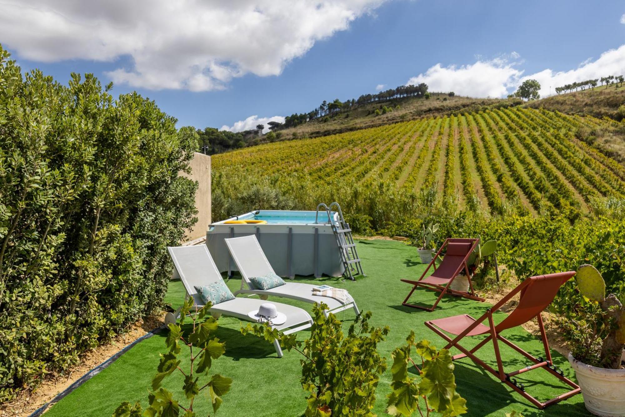 Villa Bonifato Vista Sulle Campagne E Sul Mare Siciliano Cozy House Italy Alcamo Kültér fotó