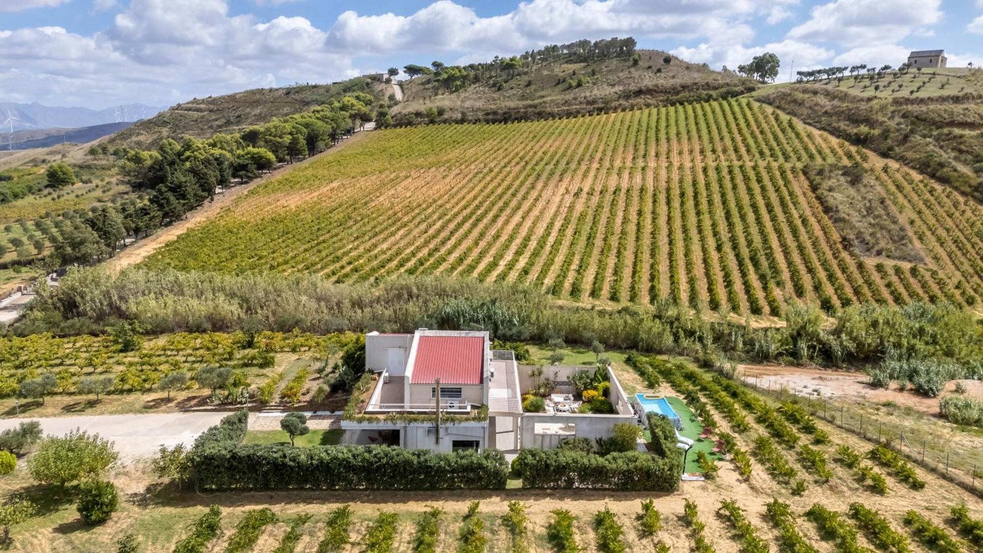 Villa Bonifato Vista Sulle Campagne E Sul Mare Siciliano Cozy House Italy Alcamo Kültér fotó
