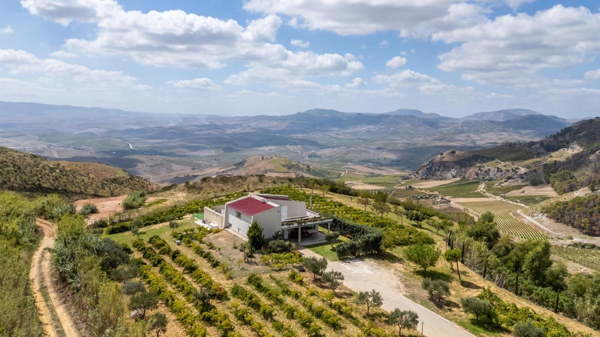 Villa Bonifato Vista Sulle Campagne E Sul Mare Siciliano Cozy House Italy Alcamo Kültér fotó